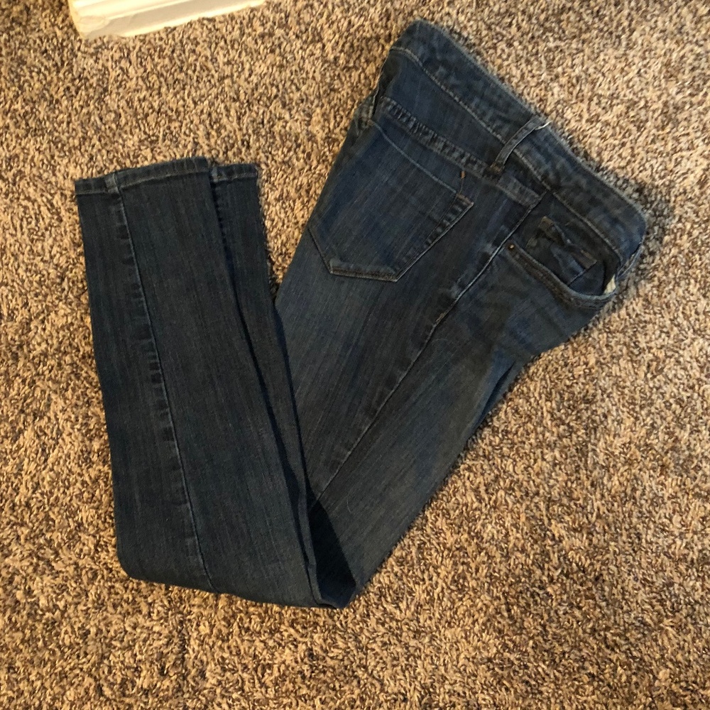 Dark Wash Low Rise Skinny Massimo Jeans